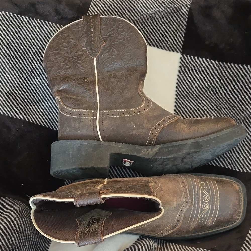 Brown Western Cowboy Boots